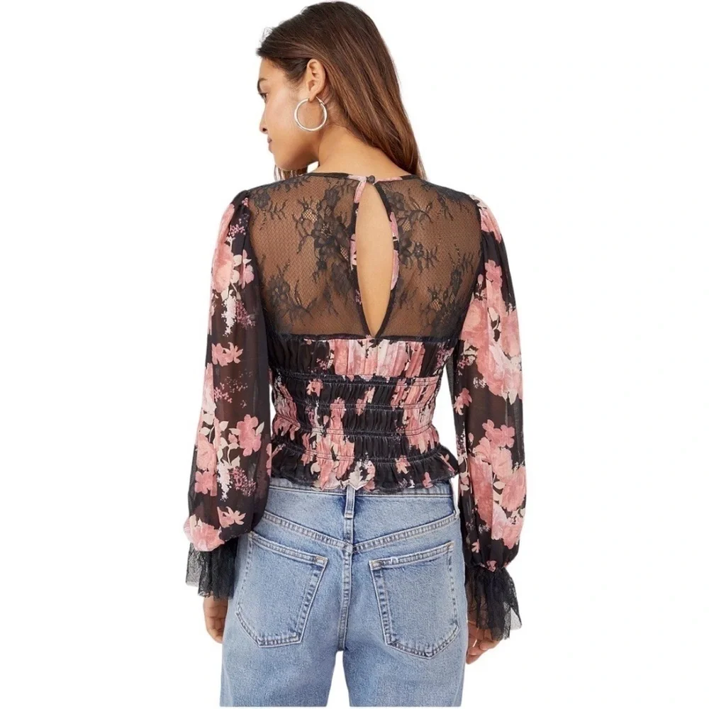 NWT Free People Daphne Blouse